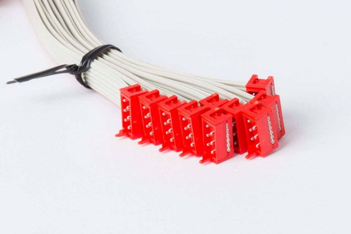 Produktbild von PATIKIL IDC Flachbandkabel – 18 Pins, 2,54 Mm Raster, 150 Mm, 2 Stück, Weiblich–weiblich, Für IDE, DIY & Industrie